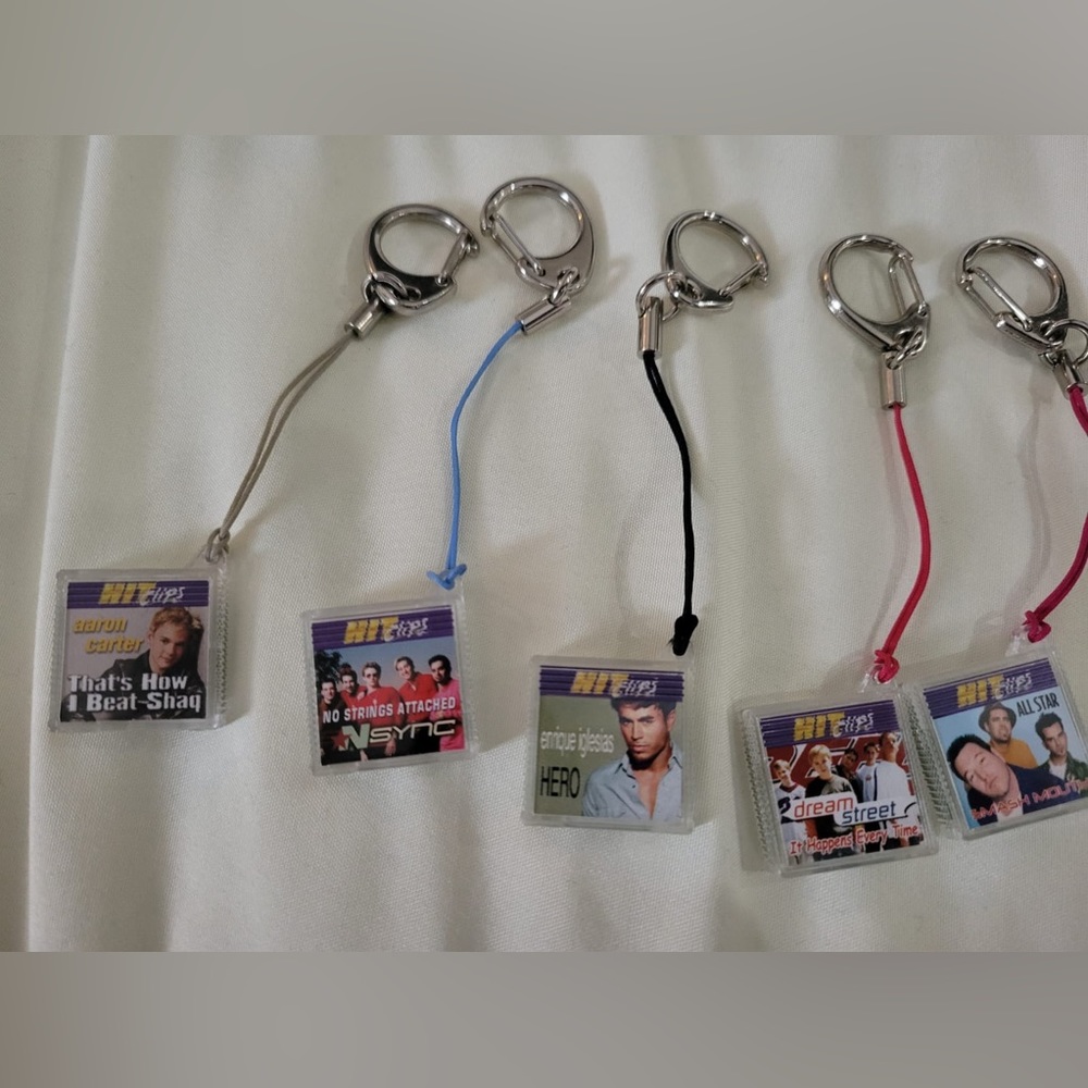 Hit clips (5) 90s throwback songs incl. NSYNC, Aaron Carter & Enrique Iglesias)